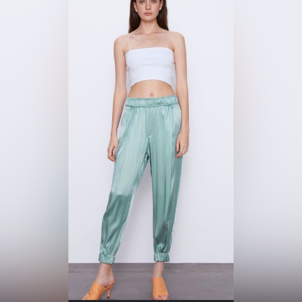 Satin/silky pants